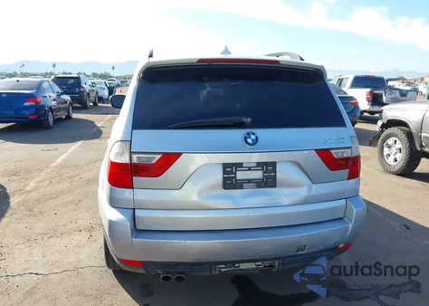 2010 BMW X3 xDrive30I z USA, uszkodzony, nr VIN WBXPC9C4XAWJ34587